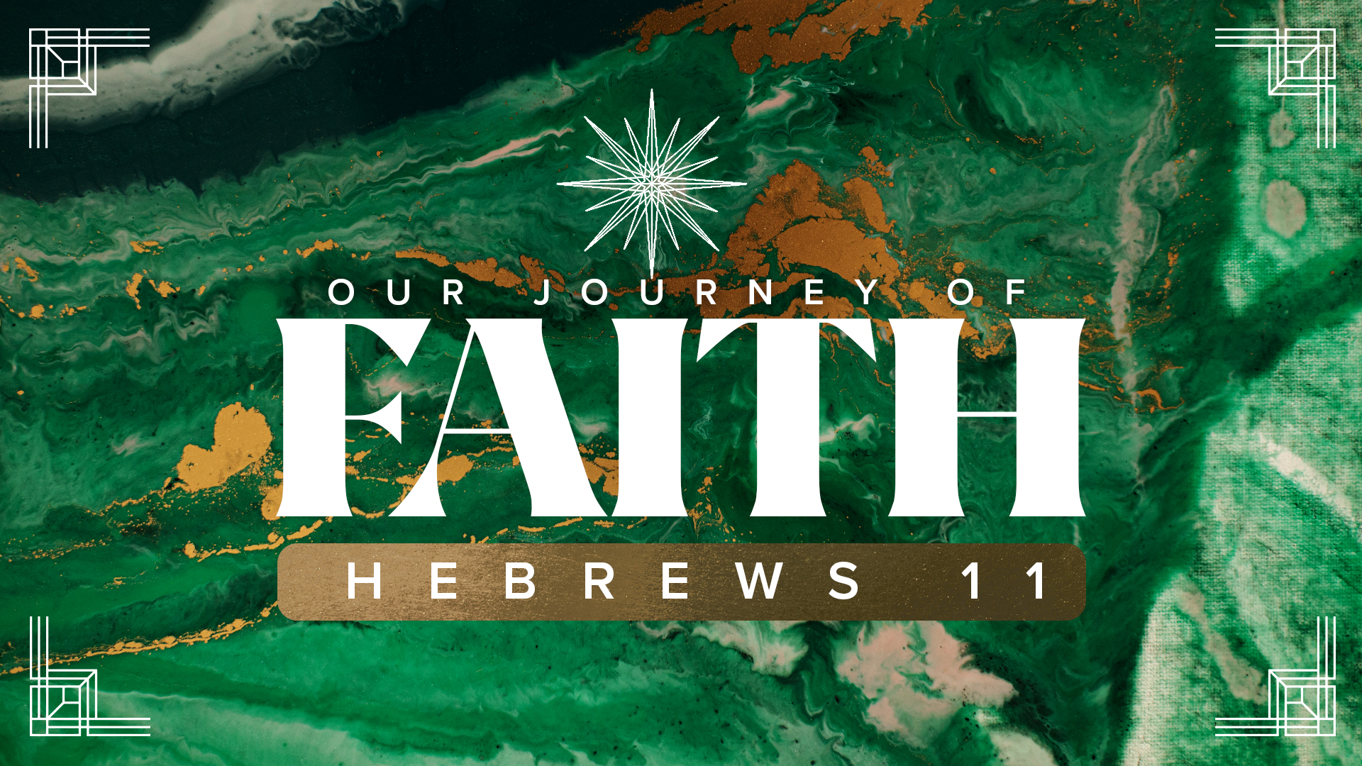 Hebrews 11:1-3 Where the Journey Starts (Hebrews 11: Our Journey of Faith) Image